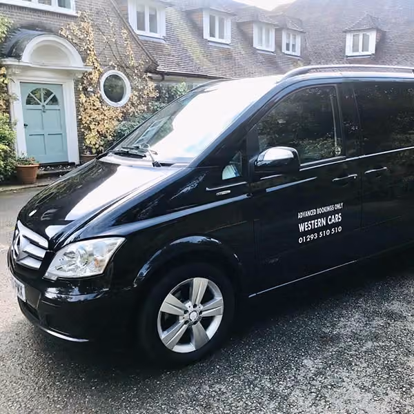 Black Western Cars multi-seater vehicle