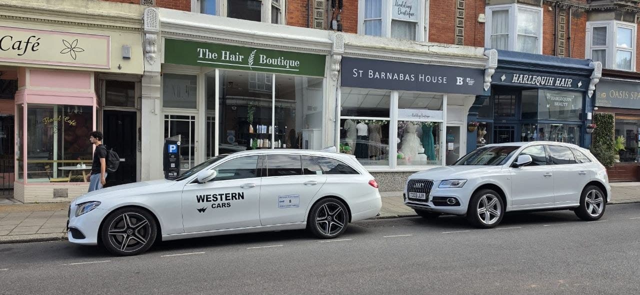 White Western Cars estate car